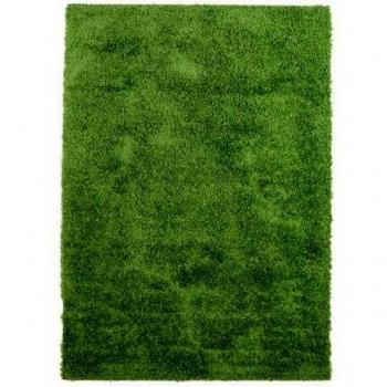 Alfombra Shaggy Suave 120 x 170 cm Verde