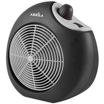 Termoventilador Calefactor Eléctrico Savona 2000W con Termostato Regulable, 2 Potencias y 3 Funciones, Sistema de Seguridad - Dimensiones: 24,5x25,5