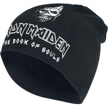 Iron Maiden The book of souls - Jersey Beanie Unisex Gorro Negro 100% algodón