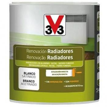 ESMALTE RADIADORES SINT.RENOVATION PERFECTION SATIN.500ML BLANCO