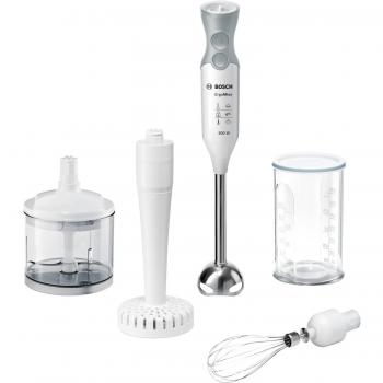 Batidora de Mano Multifuncional Bosch MSM66155 600W Blanco/Gris con Accesorios