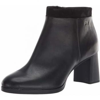 CAMPER Kara Women's Black Smooth Leather Ankle Boots Size 38 (7.5 US)