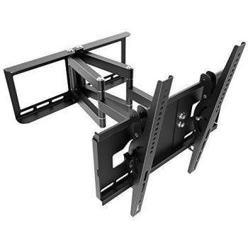 'Ricoo Soporte Bar de giro brazo doble de R48 fernsehh Projector para televisores plasma LCD LED Soporte de pared para televisor con aprox. 76 - 165 cm