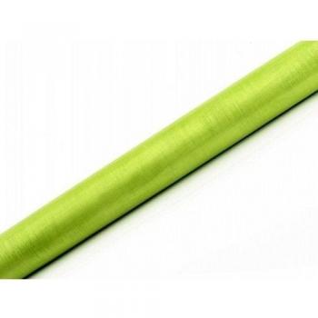 Rotolo Organza VERDE MELA 36 cm x 9 metri