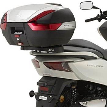 Soporte de Top Case GIVI SR1123MM para Honda Forza 300 ABS (2013-2017) con sistema Monolock M6M