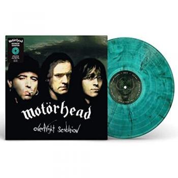 Motörhead Overnight Sensation LP Green Smoke Vinyl