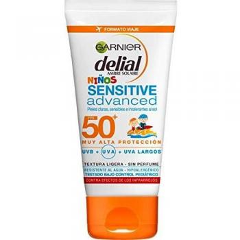 Garnier Delial - Protector Solar Avanzado Sensible para Niños SPF50+ 50ml