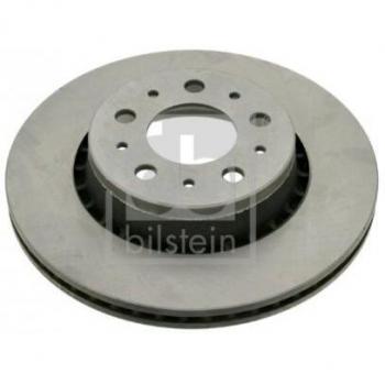 Disco de freno FEBI BILSTEIN 11448 para ejes delanteros, compatible con VOLVO 740 y 940 II, ventilado y recubierto