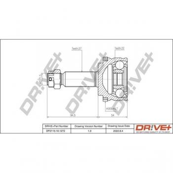 Juego de articulación de transmisión Dr!ve+ DP2110.10.1272