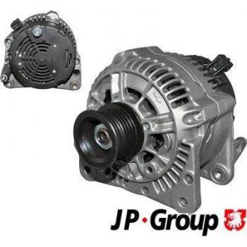 Alternador JP GROUP 1190100100 - Tipo: Alternador, características: compatible con vehículos de diversas marcas, alta eficiencia en la generación de energía, construcción robusta para mayor durabilidad, fácil instalación, diseño optimizado para re