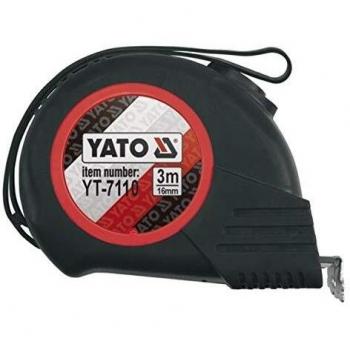 Cinta métrica YATO YT-7110, medición de 3m x 16mm