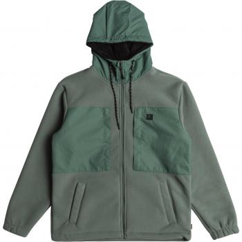 Chaqueta con capucha Billabong Boundary Sherpa verde oscuro - XL