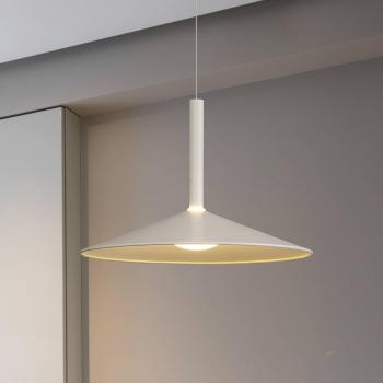 Lámpara colgante LED blanca CALICE Ø 47,5 cm regulable en altura 16W