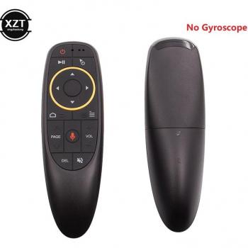 Mando a Distancia Universal G10 con Ratón de Aire, Micrófono y Giroscopio para TV Samsung y LG, Receptor USB 2.4G, Control Remoto Android TV