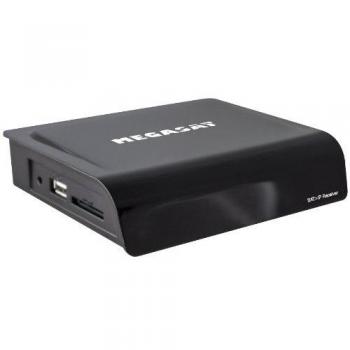 MegaSat Receiver - Receptor de TV por satélite, negro