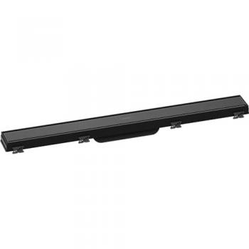 Desagüe de ducha 70 cm Hansgrohe RainDrain Match con marco ajustable en altura, color negro