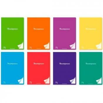 Pack 6 Cuaderno Grapado A5 90gr 48 hojas Cuadrícula 4x4