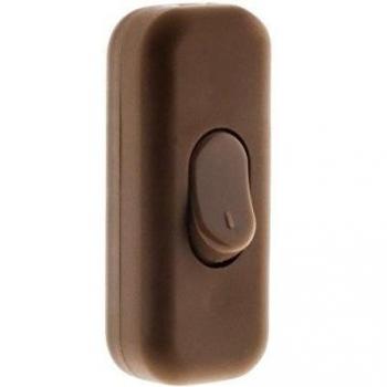 Zenitech 199603 Interruptor para iluminación, marrón