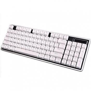 AcTopp Teclado Mecánico Profesional Gaming Keyboard Teclado Keyclick Impermeable para Juegos Gamer 92 Teclas Completa sin Conflicto Color Luz Multicolor