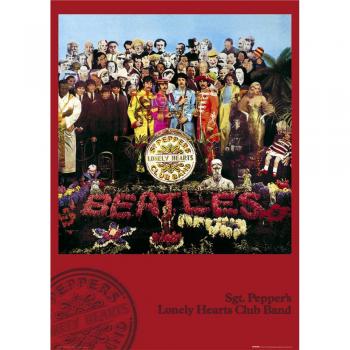 Póster Sargento Pimienta de The Beatles (91,5 x 61 cm) - Decora Tu Hogar