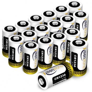 Keenstone 18PCS Litio batería CR123A 3V - para la linterna cámara digital videocámara juguetes antorcha
