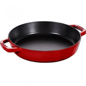 STAUB Paellera, Hierro Fundido, Cereza, 26 cm