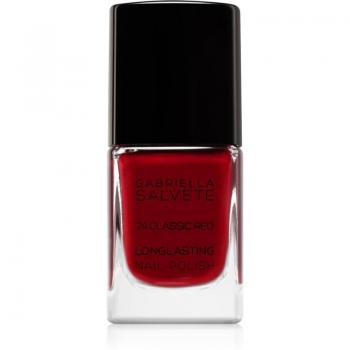 Gabriella Salvete Longlasting Enamel Long-lasting Nail Polish with High Gloss Effect Shade 24 Classic Red 11 ml