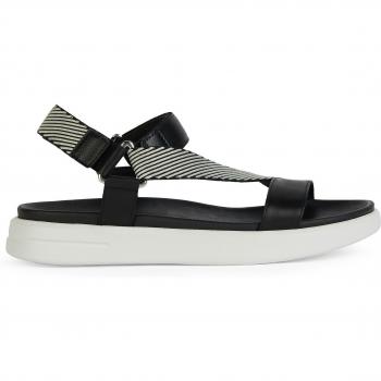 Sandalias Geox Xand 2S para mujer, color negro, con tecnología transpirable