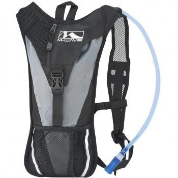 M-Wave Maastricht Mochila Hidratación, Unisex, Negro, 2 l