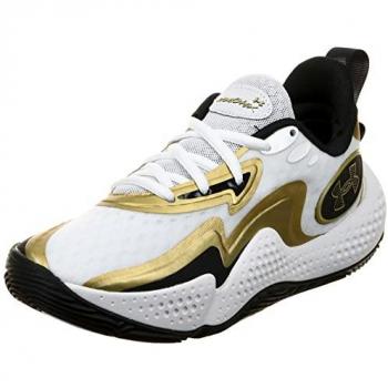 Zapatillas de baloncesto unisex Under Armour Spawn 5 color blanco