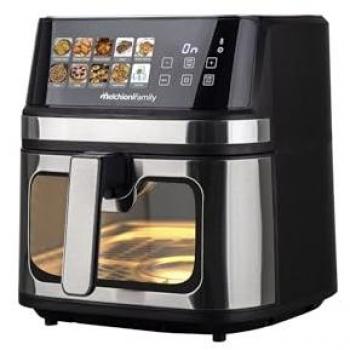 Freidora de Aire Melchioni Gaia Plus 8L 2200W Doble Resistencia con Display LED y Temperatura Ajustable