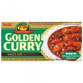 S&B Golden Curry (Medium Hot )100G