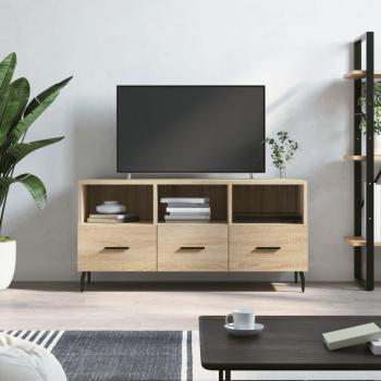 Mueble para TV Sonoma Roble 102x36x50 cm Madera multicapa