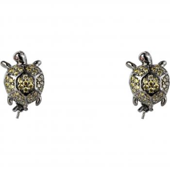 Pendientes Lancaster JLA-EAR-TURTLE-3 para mujer, 1,2 cm