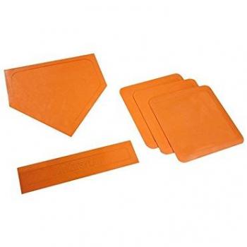 Softee Equipment 0011203 Set Bases de Béisbol, Unisex, Blanco, S
