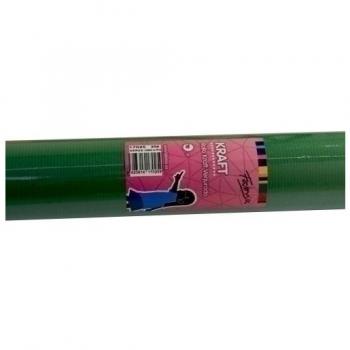 Papel Kraft Verde Musgo 70 g/m² 25 x 1 m Rollo