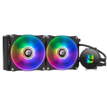 Redragon Effect X CCW 3000 Sistema de Refrigeración Líquida - Iluminación RGB - Sellado Multicapa - 2 Ventiladores 120mm - Ultrasilencioso