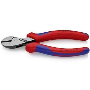 KNIPEX 73 02 160 X-Cut, alicate de corte diagonal compacto de gran multiplicación, 160 mm