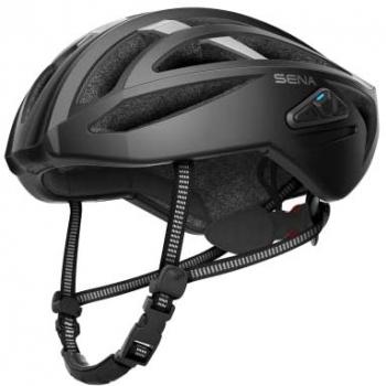 Casco de Ciclismo Sena R2 Evo Bluetooth con Tecnología Mesh, Color Negro Mate, Talla M