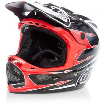 Troy Lee Designs Casco Integral Mtb 2018 D3 Composite Corona Rojo-Gris