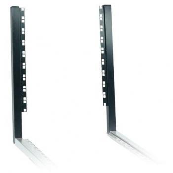 Soporte Extensor K&M 42021 para Carro Rack, Negro, 19.6, Paquete de 2, 9 Espacios