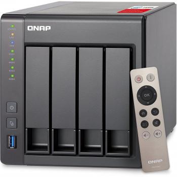 QNAP TS-451+ 4 Bay Desktop Network Attached Storage with Intel Celeron and 2GB RAM