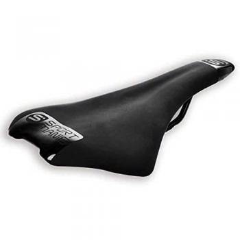 Sillín Smanie GP Sport Steel negro, tipo: sillín de bicicleta, características: adulto unisex, color negro, talla única