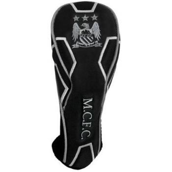 Manchester City EXECUTIVE - Funda para maderas de golf, color negro / plata, talla Rescue