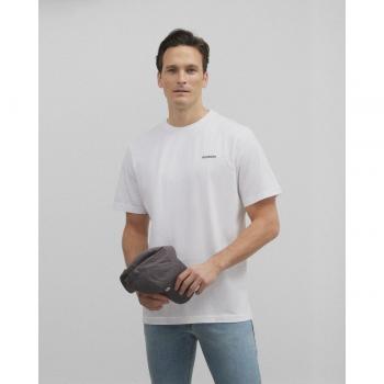 Camiseta de hombre blanca manga corta