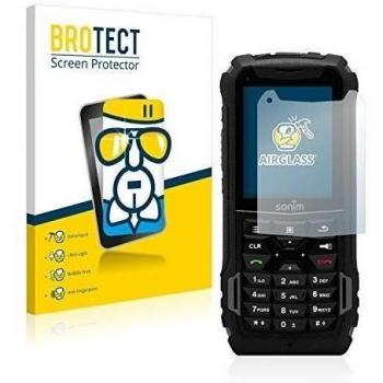 BROTECT Protector Pantalla Cristal Compatible con Sonim XP5 Protector Pantalla Vidrio - Dureza Extrema, Anti-Huellas, AirGlass