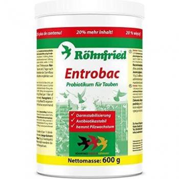Mezcla de Probióticos y Prebióticos Entrobac Rohnfried 600 gr