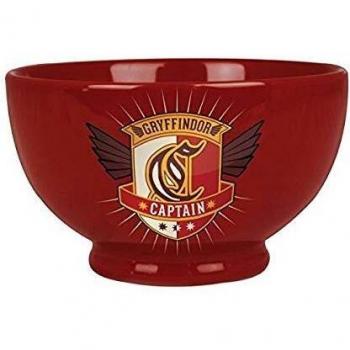 HARRY POTTER Bol Escudo Griffindor, Acero Inoxidable, Weiß, 9 x 4 x 4 cm