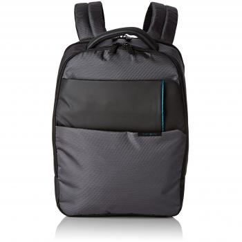 Samsonite Qibyte Laptop Backpack 15.6 Mochila Tipo Casual, 21.5 Litros, Color Antracita