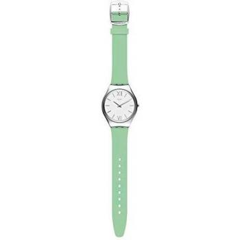 Swatch Reloj Analógico para Mujer de Cuarzo con Correa en Silicona SYXS125